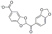 benzo[1,3]dioxole-5-carbonyl benzo[1,3]dioxole-5-carboxylate,6938-53-0,结构式