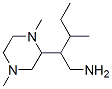 2-(1,4-dimethylpiperazin-2-yl)-3-methyl-pentan-1-amine 结构式