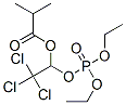 Phosphoric acid diethyl 1-(isobutyryloxy)-2,2,2-trichloroethyl ester,69382-24-7,结构式