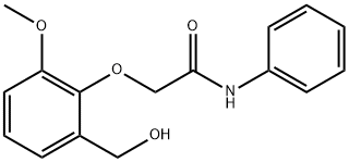 2-[2-(hydroxymethyl)-6-methoxyphenoxy]-N-phenylacetamide,693822-68-3,结构式