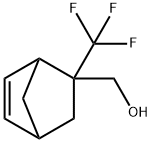 Bicyclo[2.2.1]hept-5-ene-2-methanol, 2-(trifluoromethyl)- (9CI) 化学構造式