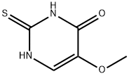 5-甲氧基-2-巯基-4-嘧啶醇,6939-11-3,结构式