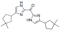 3,3-Dimethylcyclopentyl(1H-imidazol-2-yl) ketone,69393-28-8,结构式