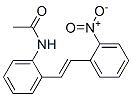 N-[2-[2-(2-Nitrophenyl)ethenyl]phenyl]acetamide,69395-25-1,结构式