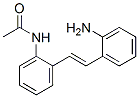 N-[2-[2-(2-Aminophenyl)ethenyl]phenyl]acetamide,69395-26-2,结构式