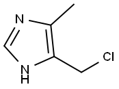 4-甲基-5-氯甲基咪唑,69395-89-7,结构式