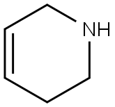 1,2,3,6-テトラヒドロピリジン 化学構造式