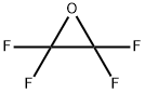 テトラフルオロオキシラン 化学構造式