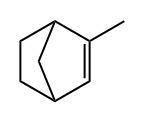2-甲基-2-降冰片烯,694-92-8,结构式