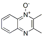 Quinoxaline,  2,3-dimethyl-,  1-oxide  (7CI,8CI,9CI) 结构式