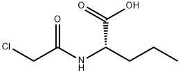 CHLOROAC-DL-NVA-OH Struktur