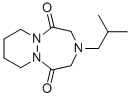 1H-Pyridazino(1,2-a)(1,2,5)triazepine-1,5(2H)-dione, hexahydro-3-(2-me thylpropyl)-|