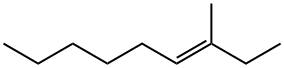 (E)-3-Methyl-3-nonene Structure