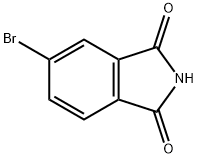 4-溴邻苯二甲酰亚胺 结构式