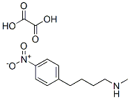 N-methyl-4-(4-nitrophenyl)butan-1-amine, oxalic acid Struktur