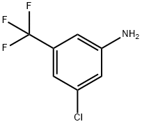 3-AMINO-5-CHLOROBENZOTRIFLUORIDE Structure