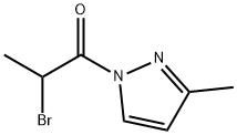 69413-07-6 1H-Pyrazole, 1-(2-bromo-1-oxopropyl)-3-methyl- (9CI)