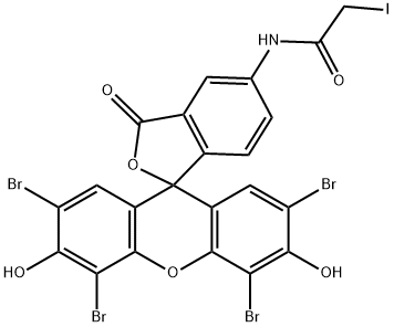 EOSIN-5-IODOACETAMIDE Structure