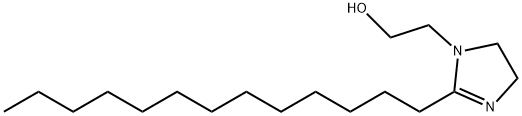 肉豆蔻基羟乙基咪唑啉,6942-02-5,结构式