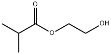 2-羟基乙基异丁酸酯, 6942-58-1, 结构式