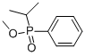 ISOPROPYL-PHENYL-PHOSPHINIC ACID METHYL ESTER Structure