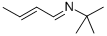 N-TERT-BUTYLCROTONALDIMINE Structure