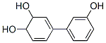 3,5-Cyclohexadiene-1,2-diol, 4-(3-hydroxyphenyl)- (9CI),69432-60-6,结构式