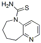 5H-Pyrido[3,2-b]azepine-5-carbothioamide,  6,7,8,9-tetrahydro- Struktur