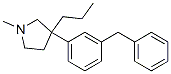 3-(m-Benzylphenyl)-1-methyl-3-propylpyrrolidine,69440-54-6,结构式