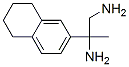 2-(5,6,7,8-Tetrahydronaphthalen-2-yl)-1,2-propanediamine,69440-56-8,结构式