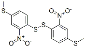 Bis[4-(methylthio)-2-nitrophenyl] persulfide,69443-71-6,结构式