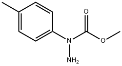 Hydrazinecarboxylic  acid,  1-(4-methylphenyl)-,  methyl  ester Structure