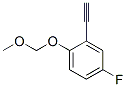 Benzene, 2-ethynyl-4-fluoro-1-(methoxymethoxy)- (9CI) Structure