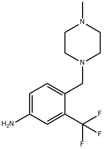 694499-26-8 4-((4-メチルピペラジン-1-イル)メチル)-3-(トリフルオロメチル)アニリン