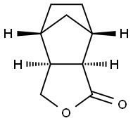 4,7-Methanoisobenzofuran-1(3H)-one,hexahydro-,(3aS,4R,7S,7aR)-(9CI) Struktur
