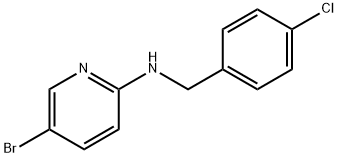 5-溴-N-(4-氯苄基)吡啶-2-胺,694508-76-4,结构式