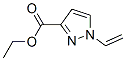 1H-Pyrazole-3-carboxylicacid,1-ethenyl-,ethylester(9CI) Structure