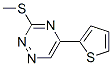 3-Methylthio-5-(2-thienyl)-1,2,4-triazine,69466-52-0,结构式