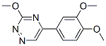 5-(3,4-Dimethoxyphenyl)-3-methoxy-1,2,4-triazine|