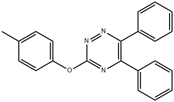 5,6-Diphenyl-3-(p-tolyloxy)-1,2,4-triazine|