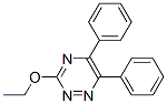 5,6-Diphenyl-3-ethoxy-1,2,4-triazine Struktur