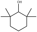 2,2,6,6-tetramethylcyclohexan-1-ol 化学構造式