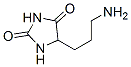 5-(3-Aminopropyl)-2,4-imidazolidinedione,69489-33-4,结构式