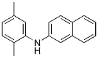 N-(2,5-dimethylphenyl)naphthalen-2-amine 化学構造式