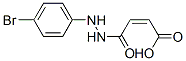 (Z)-3-[[(4-bromophenyl)amino]carbamoyl]prop-2-enoic acid Struktur