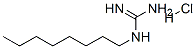 octylguanidine monohydrochloride Structure