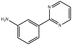 3-Pyrimidin-2-ylaniline Struktur