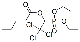 Valeric acid 2,2,2-trichloro-1-(diethoxyphosphinyl)ethyl ester,69494-08-2,结构式