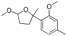 Tetrahydro-5-methoxy-2-(2-methoxy-4-methylphenyl)-2-methylfuran,69494-12-8,结构式