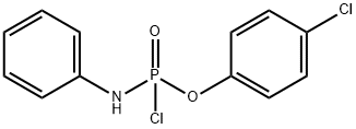4-氯苯基苯胺基磷酰氯,69497-44-5,结构式